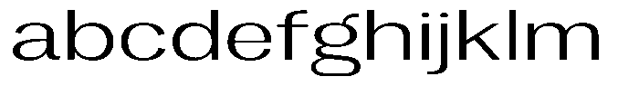 Vegora Light Extra Expanded FONT