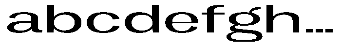 Vegora Ultra Expanded FONT
