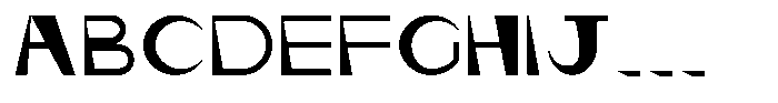 Vegraf Font UPPERCASE