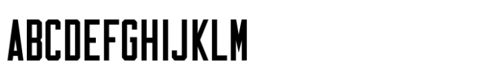 Vehicle Regular JNL Font UPPERCASE