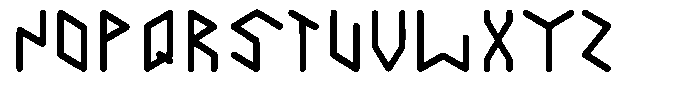 Veiner Font UPPERCASE