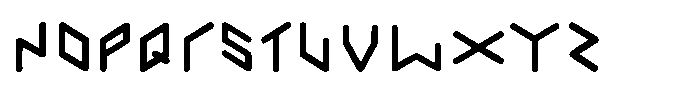 Veiner Font LOWERCASE