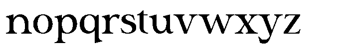 Vekota Realies Regular Font LOWERCASE
