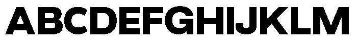 Velantra Black Font UPPERCASE