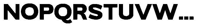 Velantra Black Font UPPERCASE