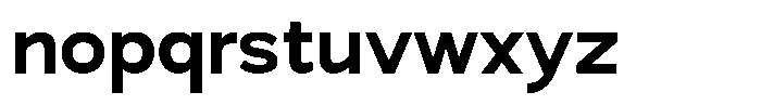 Velantra Bold Font LOWERCASE