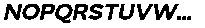 Velantra Extra Bold Italic Font UPPERCASE
