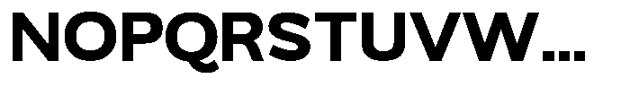 Velantra Extra Bold Font UPPERCASE