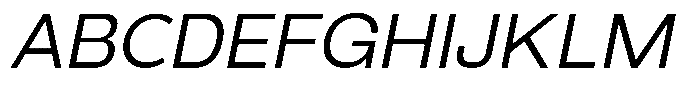 Velantra Italic Font UPPERCASE