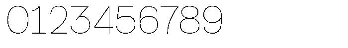 Velantra Thin Font OTHER CHARS