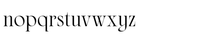 Velaria Crest Light Font LOWERCASE