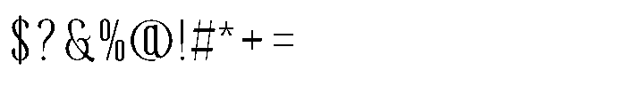 Velations Font OTHER CHARS