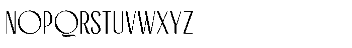 Velations Font LOWERCASE