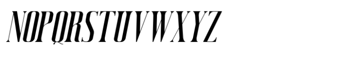 Velbina Oblique Font UPPERCASE