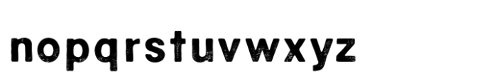 Veld Sans Bold Distressed Font LOWERCASE