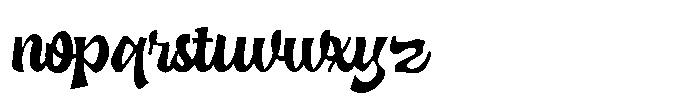 Veldorn Font LOWERCASE