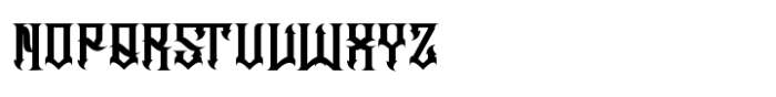 Velgrynd Font LOWERCASE