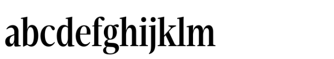 Velino Compressed Headline Medium Font LOWERCASE