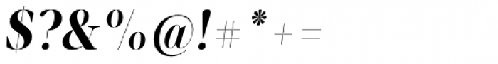 Velino Display Bold Italic Font OTHER CHARS