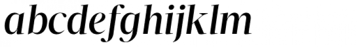 Velino Display Medium Italic Font LOWERCASE