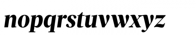 Velino Headline Black Italic Font LOWERCASE