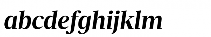 Velino Headline Bold Italic Font LOWERCASE
