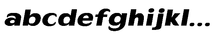Velion Black Expanded Oblique FONT