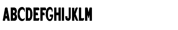 Velion Black Extra Condensed Font UPPERCASE