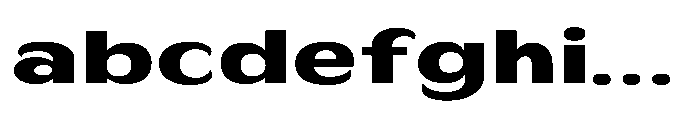 Velion Black Extra Expanded FONT