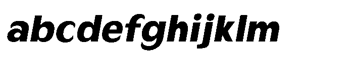 Velion Black Oblique FONT