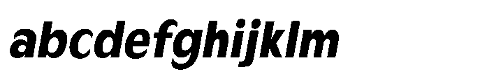 Velion Black Semi Condensed Oblique FONT