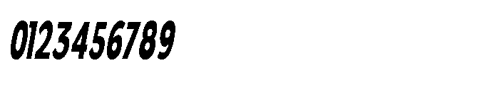 Velion Black Ultra Condensed Oblique Font OTHER CHARS