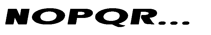 Velion Black Ultra Expanded Oblique Font UPPERCASE