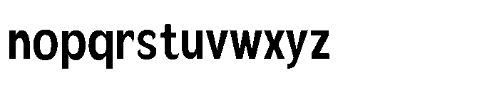 Velion Bold Condensed Font LOWERCASE