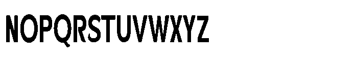 Velion Bold Extra Condensed Font UPPERCASE