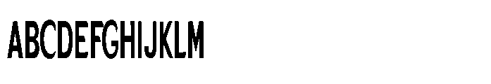 Velion Bold Ultra Condensed Font UPPERCASE