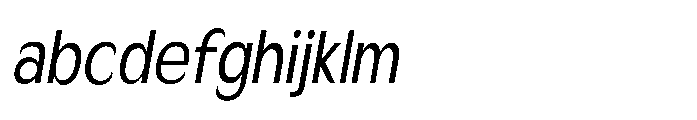 Velion Condensed Oblique FONT