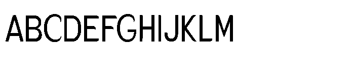 Velion Condensed Font UPPERCASE