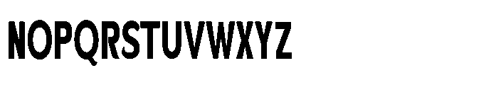 Velion Extra Bold Extra Condensed Font UPPERCASE