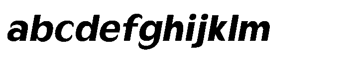 Velion Extra Bold Oblique FONT