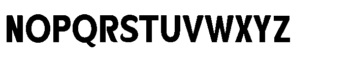 Velion Extra Bold Semi Condensed Font UPPERCASE