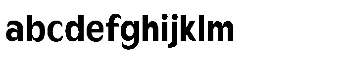 Velion Extra Bold Semi Condensed FONT