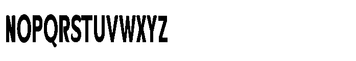 Velion Extra Bold Ultra Condensed Font UPPERCASE