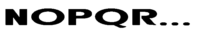 Velion Extra Bold Ultra Expanded Font UPPERCASE