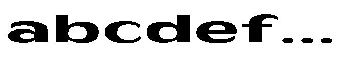 Velion Extra Bold Ultra Expanded FONT