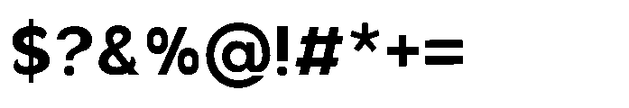 Velion Extra Bold Font OTHER CHARS