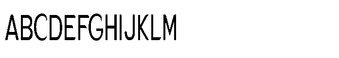 Velion Extra Condensed Font UPPERCASE