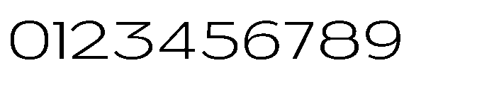 Velion Extra Light Expanded Font OTHER CHARS