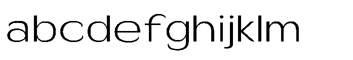 Velion Extra Light Expanded FONT