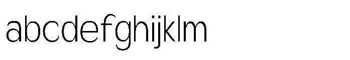 Velion Extra Light Semi Condensed FONT